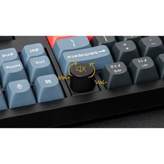 Keychron V Knob Qmk Mechanical Keyboard Frosted Black Full Wired Rgb Hot Swap Qmk Via