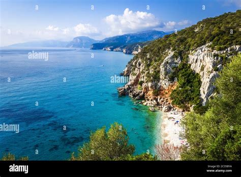 Cala Fuili Beach In The Golf Of Orosei Sardinia Italy Stock Photo Alamy