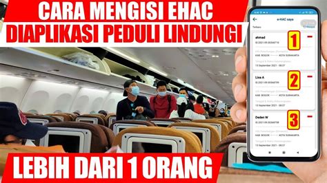 Cara Mengisi Ehac Di Aplikasi Pedulilindungi Lebih Dari Orang