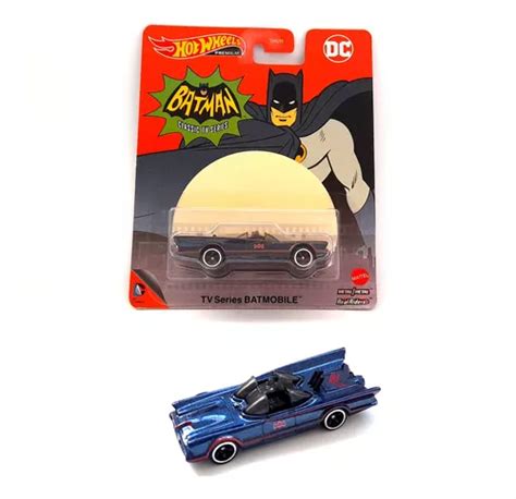 Hot Wheels Premium Tv Series Batman Batmobile Pneus Borracha Frete grátis