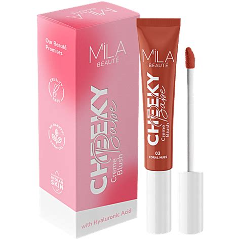 Buy Mila Beaute Cheeky Babe Cream Blush Online At Best Price Of Rs 224 1 Bigbasket