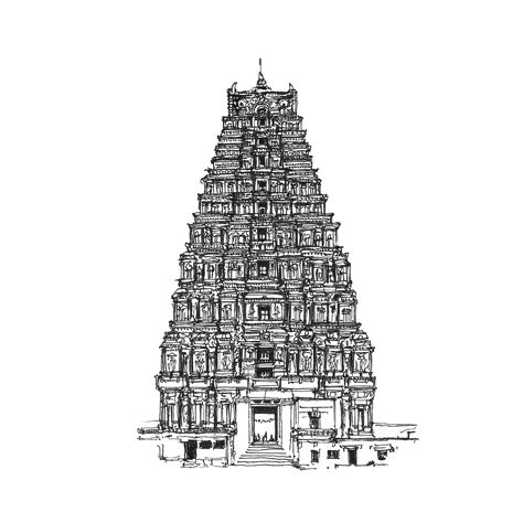 Temple Drawing At Getdrawings Free Download