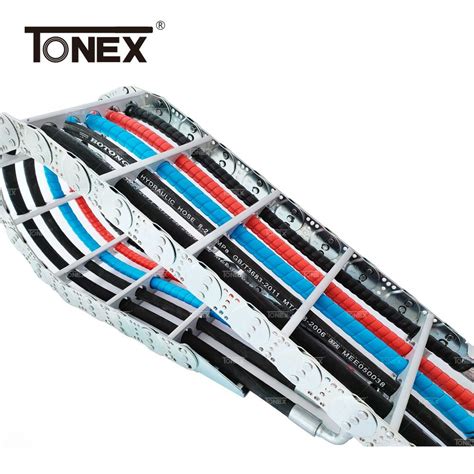 full enclosed cable track hydraulic hose track ull enclosed cable track