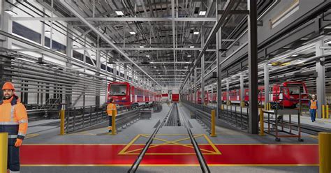 Docklands Light Railway depot expansion gets underway | Metro Report ...