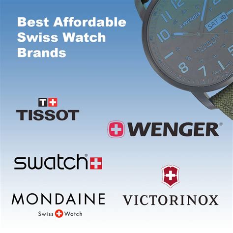 13 Best Affordable Swiss Watch Brands In 2022 Cadence Watch