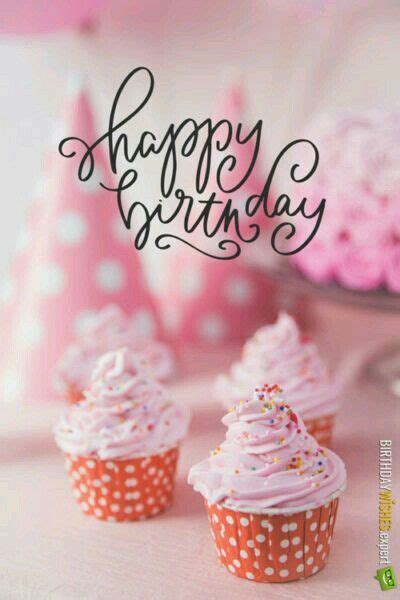 Pin By Sandy Baker On Greetings Salutations Happy Birthday Cupcakes