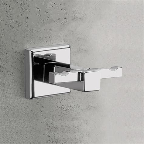 Gedy By Nameek S Colorado Double Bathroom Hook Polished Chrome