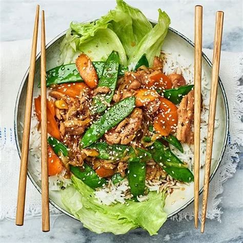 Strimlad Kyckling Teriyaki Recept Ica Se