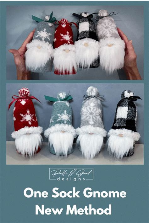 One Sock Gnome Super Easy In Less Than 15 Minutes Diy Gnomes