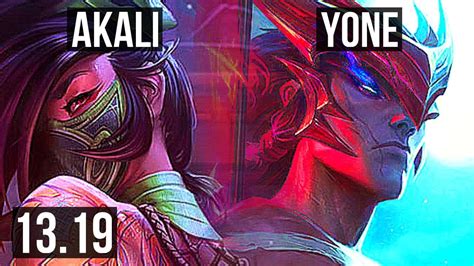 Akali Vs Yone Top 8 0 5 900 Games Legendary 900k Mastery Euw