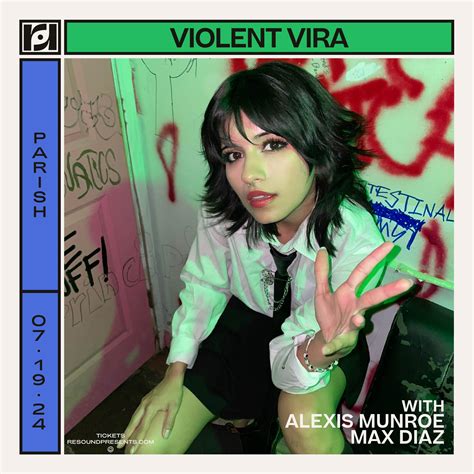 Resound Presents: Violent Vira w/ Alexis Munroe, Max Diaz | Parish Austin