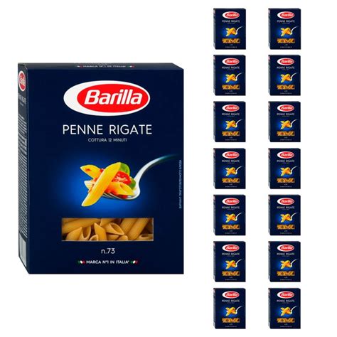 Перья №73 Barilla (пенне ригате) 450г 14 шт. - купить с доставкой по ...