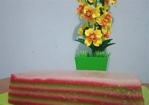 resep kue lapis tepung tapioka  tepung terigu oleh mamah fadli