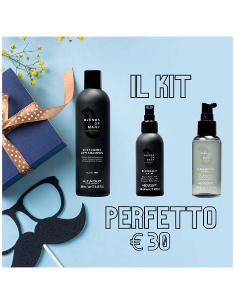 Alfaparf Kit Blends Of Many Capelli E Barba