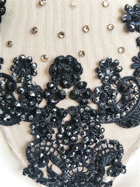 Illusion Nude Aerial Burlesque Leotard Couture Black Lace Etsy