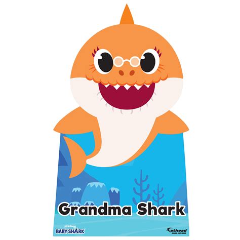 Baby Shark: Grandma Shark Mini Cardstock Cutout - Nickelodeon Stand Out