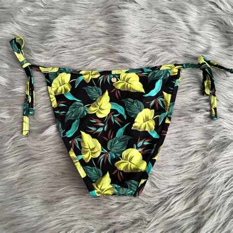 Victorias Secret Nwt Archives Side Tie Cheeky Swim Bikini Bottom Bikini Large Ebay