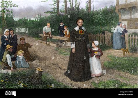 Hester Prynne and her daughter Pearl from Hawthorne's The Scarlet