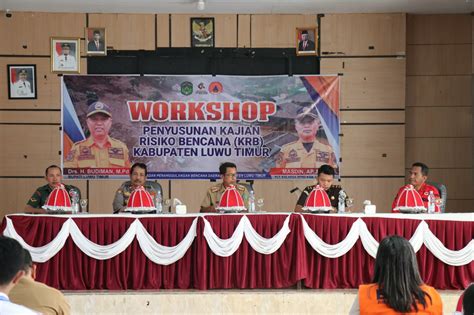 Bpbd Lutim Gelar Workshop Penyusunan Workshop Penyusunan Kajian Risiko