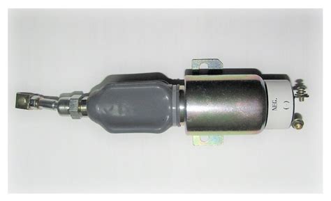 Соленоид ТНВД (24 V) со штоком /Fuel cut solenoid valve subassembly ar ...