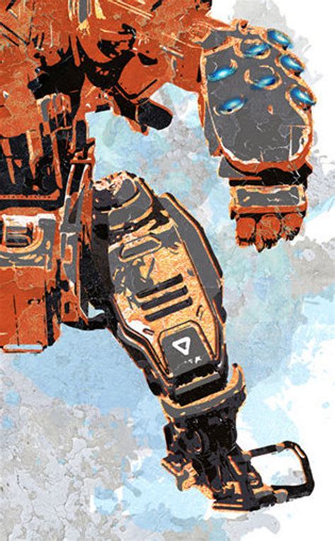 Titanfall 2 Scorch Prime Fan Art Wall Art Poster Game Poster Etsy