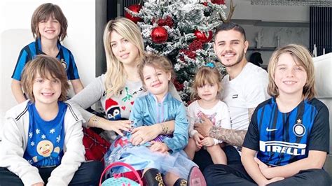 El Saludo De Los Hijos De Maxi López A Mauro Icardi Llamándolo “papá