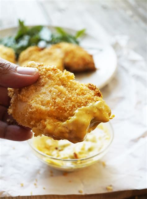 Oven Baked Panko Crusted Chicken With Mayo