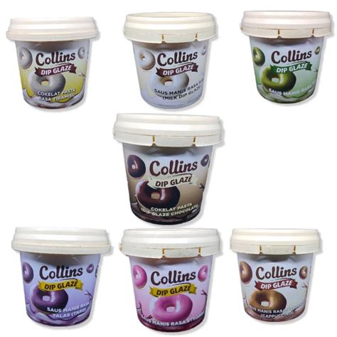 Jual Collins Dip Glaze All Varian Rasa 1 Kg Shopee Indonesia