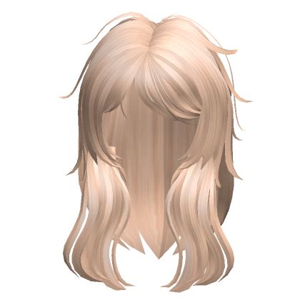 Cute Scruffy Emo Messy Blonde Hair Roblox