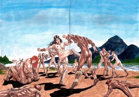 Men Are Their Prey By JohnByng Hentai Foundry