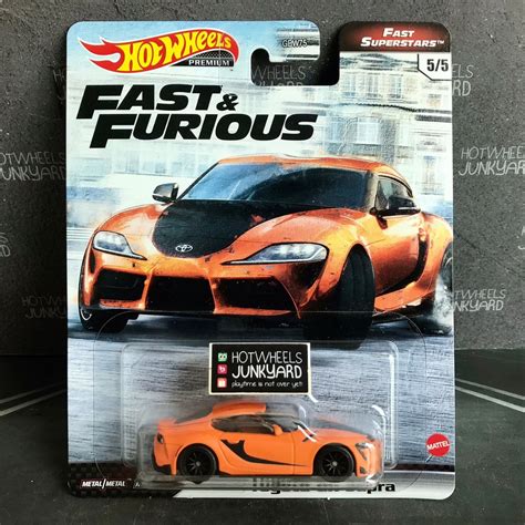 Jual Hot Wheels Premium Toyota Gr Supra Fast Furious Fast Superstars Orange Shopee Indonesia