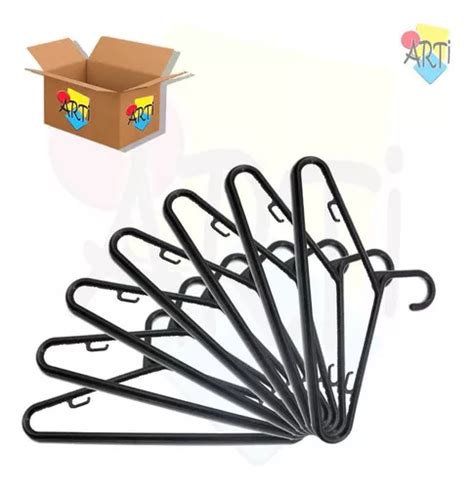 Kit De Perchas Negras Reforzadas De Mm Para Adultos Home Shop