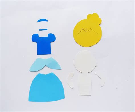 Cinderella Craft With Paper Cinderella Crafts Cinderella Doll A