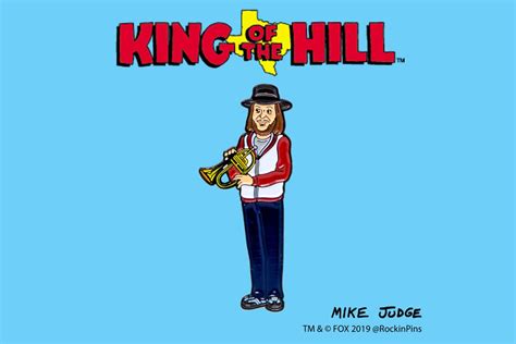 King of the Hill - Chuck Mangione Enamel Pin | Rockin Pins