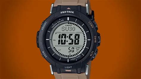 ProTrek PRG-30 - новые компактные аутдор часы от Casio