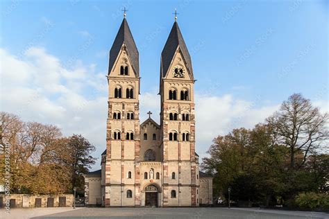 Basilika St Kastor Or Basilica Of Saint Castor In Koblenz Germany