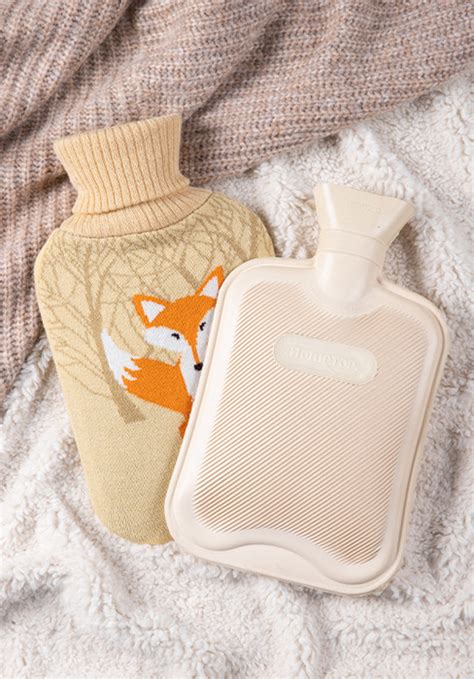 Amazon Hometop Premium Classic Rubber Hot Or Cold Water Bottle With Soft Fleece Cover