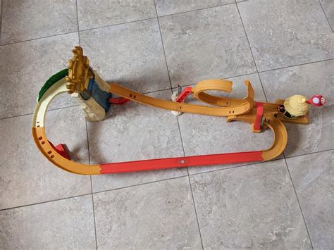 Hot Wheels The Super Mario Bros Movie Jungle Kingdom Raceway Playset