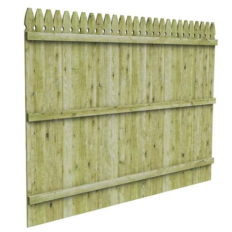 Barrette 6 Ft X 8 Ft Pressure Treated Spruce Pine Fir Gothic Privacy