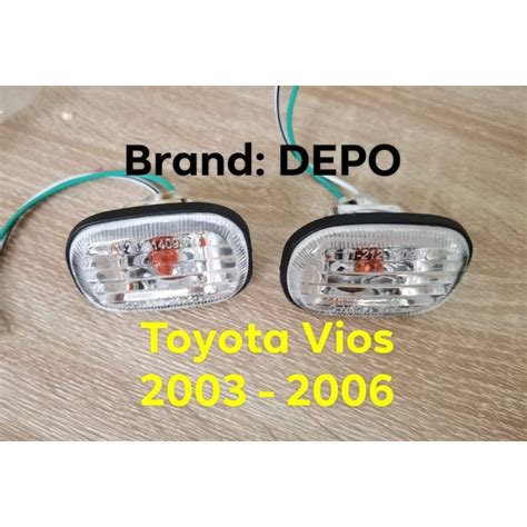 Fender Light Toyota Vios Robin Gen 1 2003 To 2006 Yr Model Left And