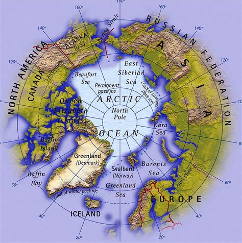 arctic-ocean-map – "OCEAN TREASURES" Memorial Library