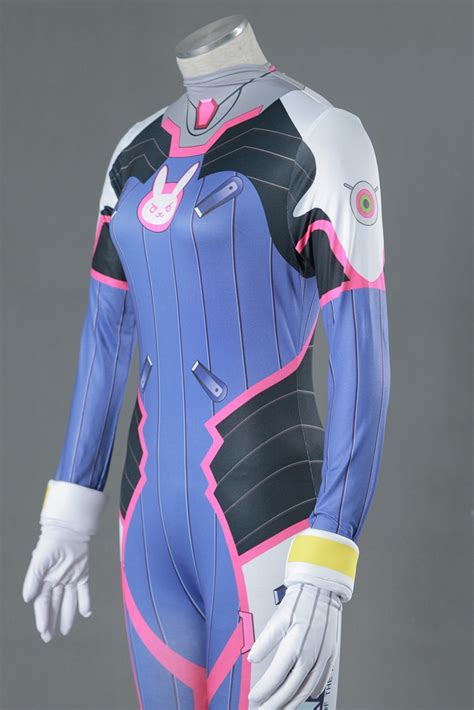 Custom D.Va Cosplay Costume (Classic) from Overwatch - CosplayFU.com
