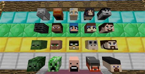 How to get people's head in minecraft 1.8 - YouTube