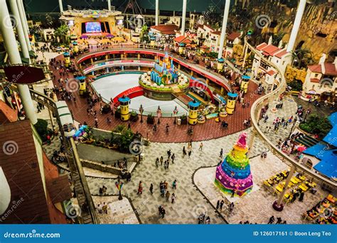 Aerial View of Lotte World Adventure Editorial Photo - Image of holiday ...