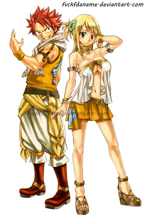 Lucy Heartfilia And Natsu Dragneel By Fvckfdaname On DeviantArt