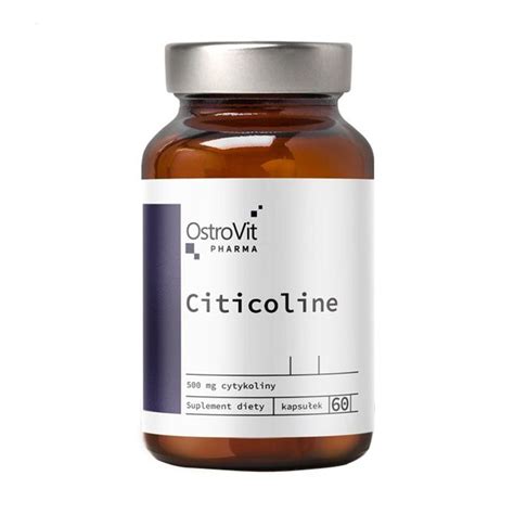 Диетическая добавка в капсулах OstroVit Pharma Citicoline Цитиколин 500 ...
