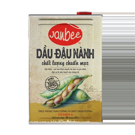 Janbee - Dầu Đậu Nành Janbee 20 Lít