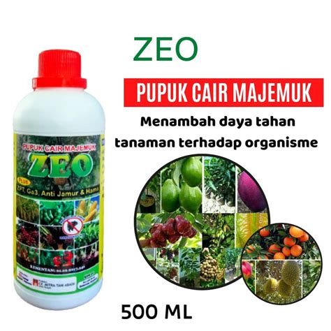 Jual Zeo Pupuk Majemuk Cair Anti Jamur Dan Hama Pestisida Anti Hama