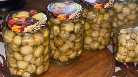 Засолюю шампіньйони . - YouTube