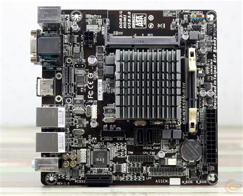 Обзор и тестирование материнской платы GIGABYTE GA-N3050N-D3H с ...